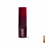 LAKMÉ Cushion Matte Lipstick Burgundy Bloom, Long Lasting Comfortable Velvet Matte Finish - Waterproof